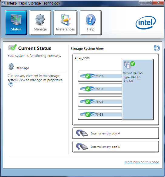 intel r rapid storage download